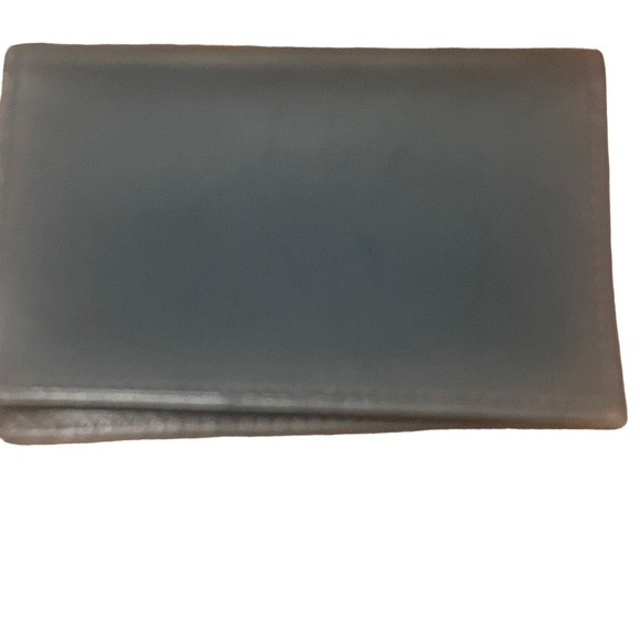 COACH Black Leather Card Holder Wallet - Unisex - Picture 9 of 13